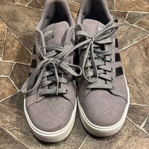 adidas Gray and Black Men's Sneakers